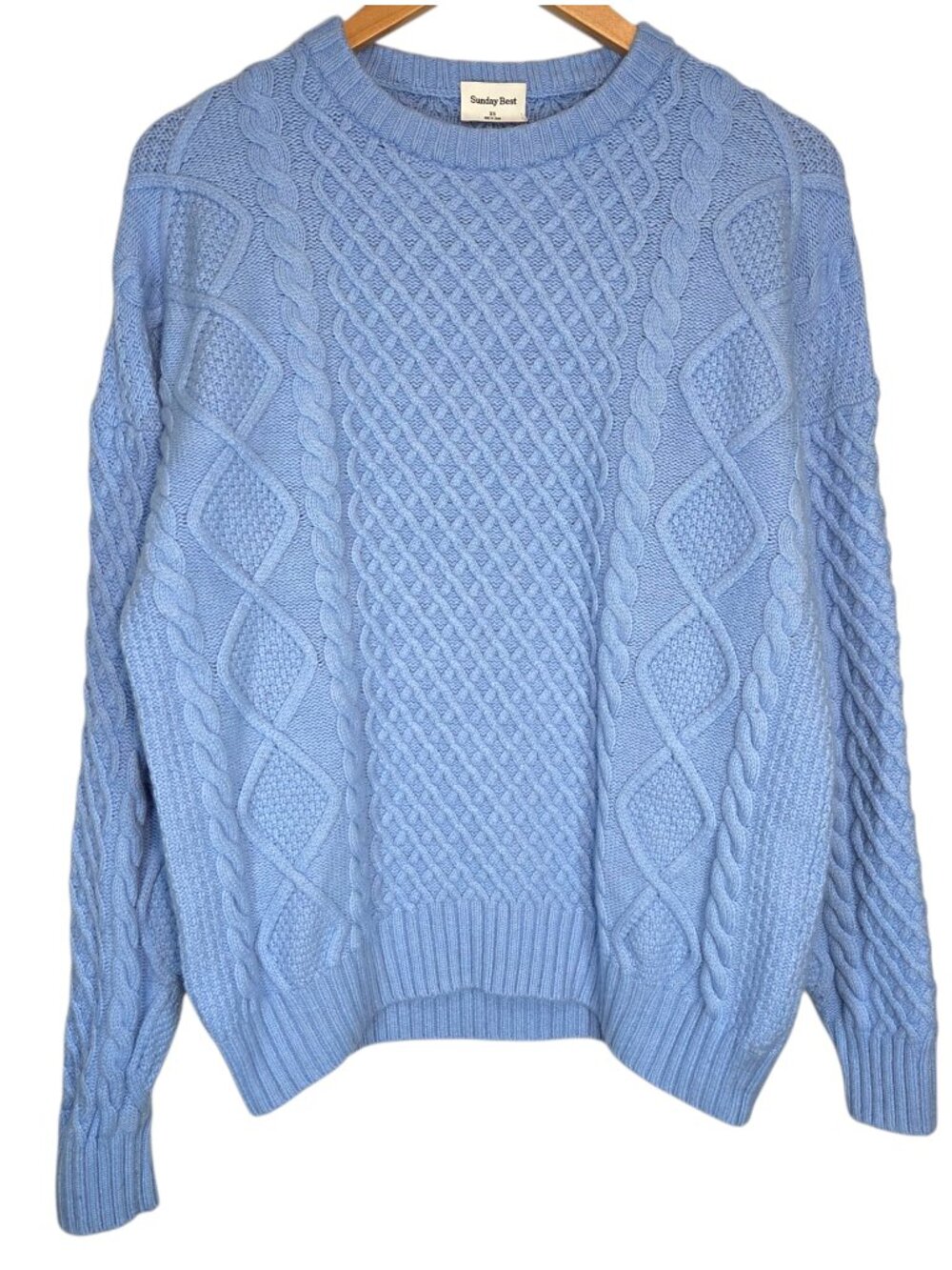 Aritzia Blue Sunday Best Peggy Sweater - Picture 3 of 10